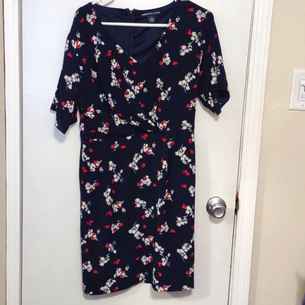 American Living floral dress, size 4